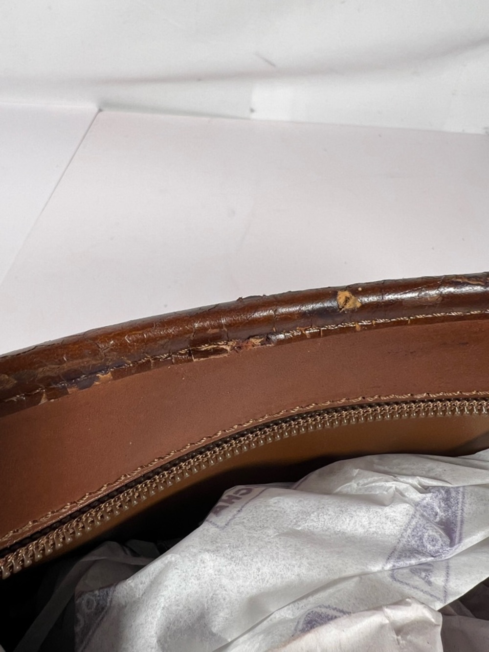 3081: Burberrys Vintage Nova Check Folio Clutch Organizer Italy - Picture 11 of 13
